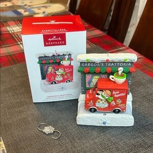 Hallmark Gregor's Trattoria Happy Holidays Ornament